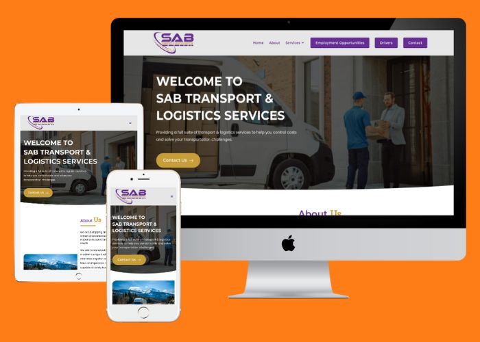 Best logistics and transportation companies website design