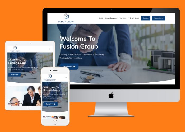 WordPress Web Design for Financial Services Company